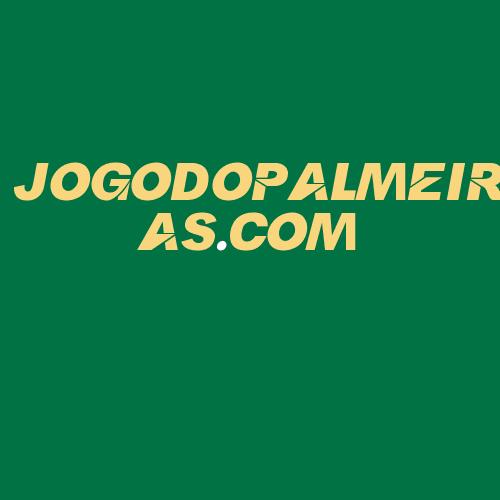 Logo da JOGODOPALMEIRAS